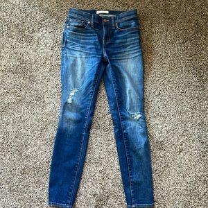Madewell skinny jeans 26
